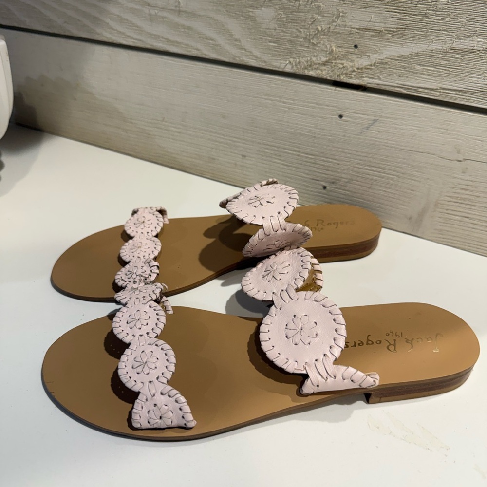 Jack Rogers Women's Light Pink/ purple Sandals